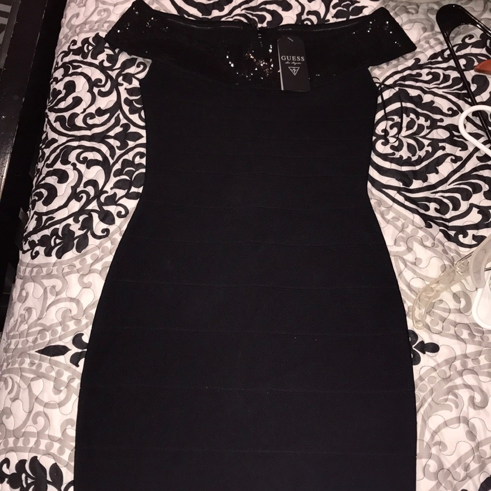 Brand new black guess dress